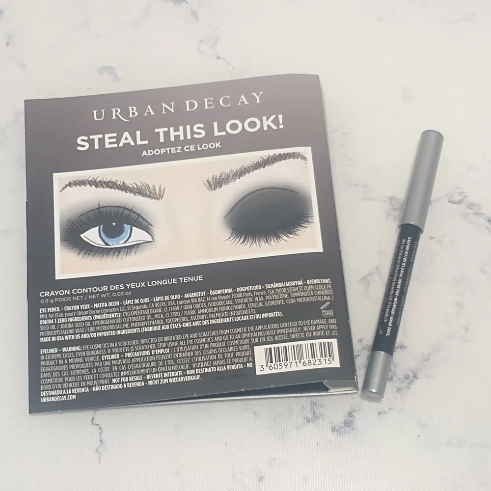 Urban Decay 24/7 Glide On Eye Pencil Zero Travel Size .03 oz